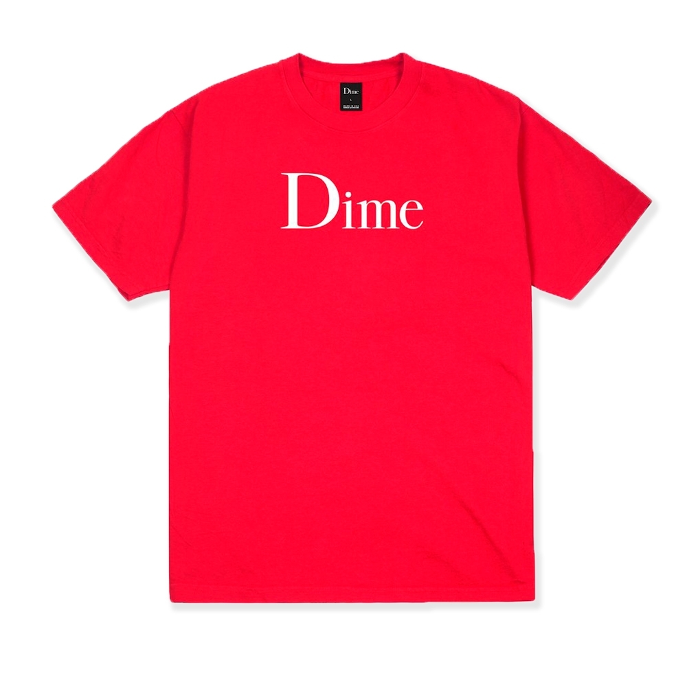 Dime Classic Logo T-Shirt (Tomato)