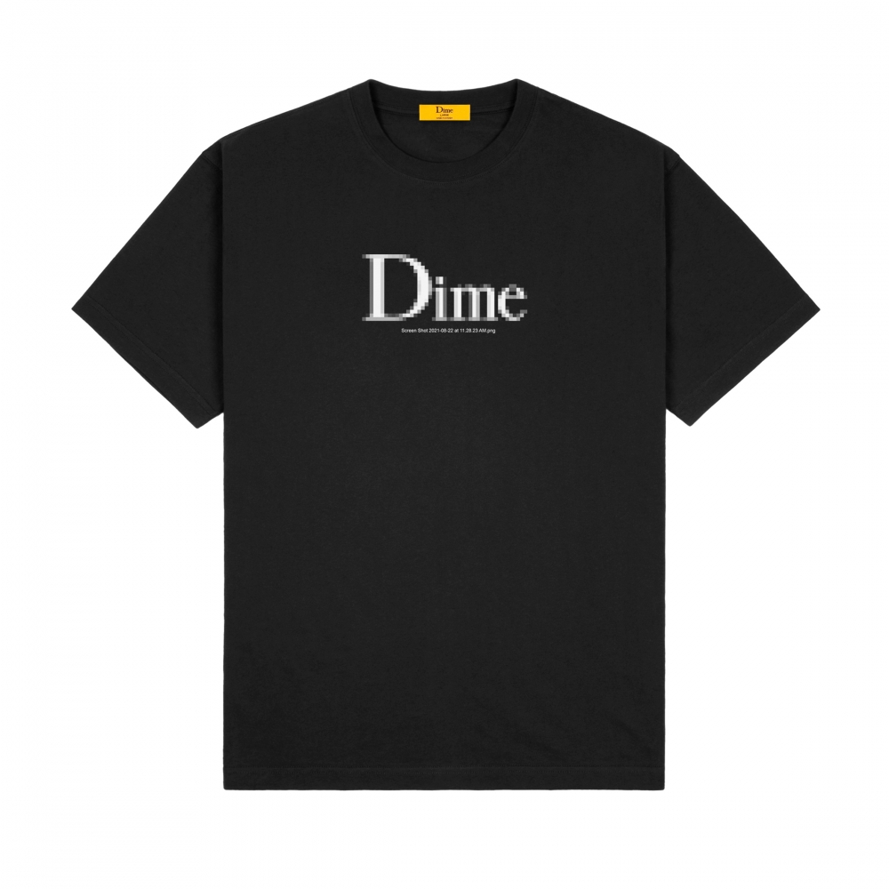 Dime Classic Screenshot T-Shirt (Black)