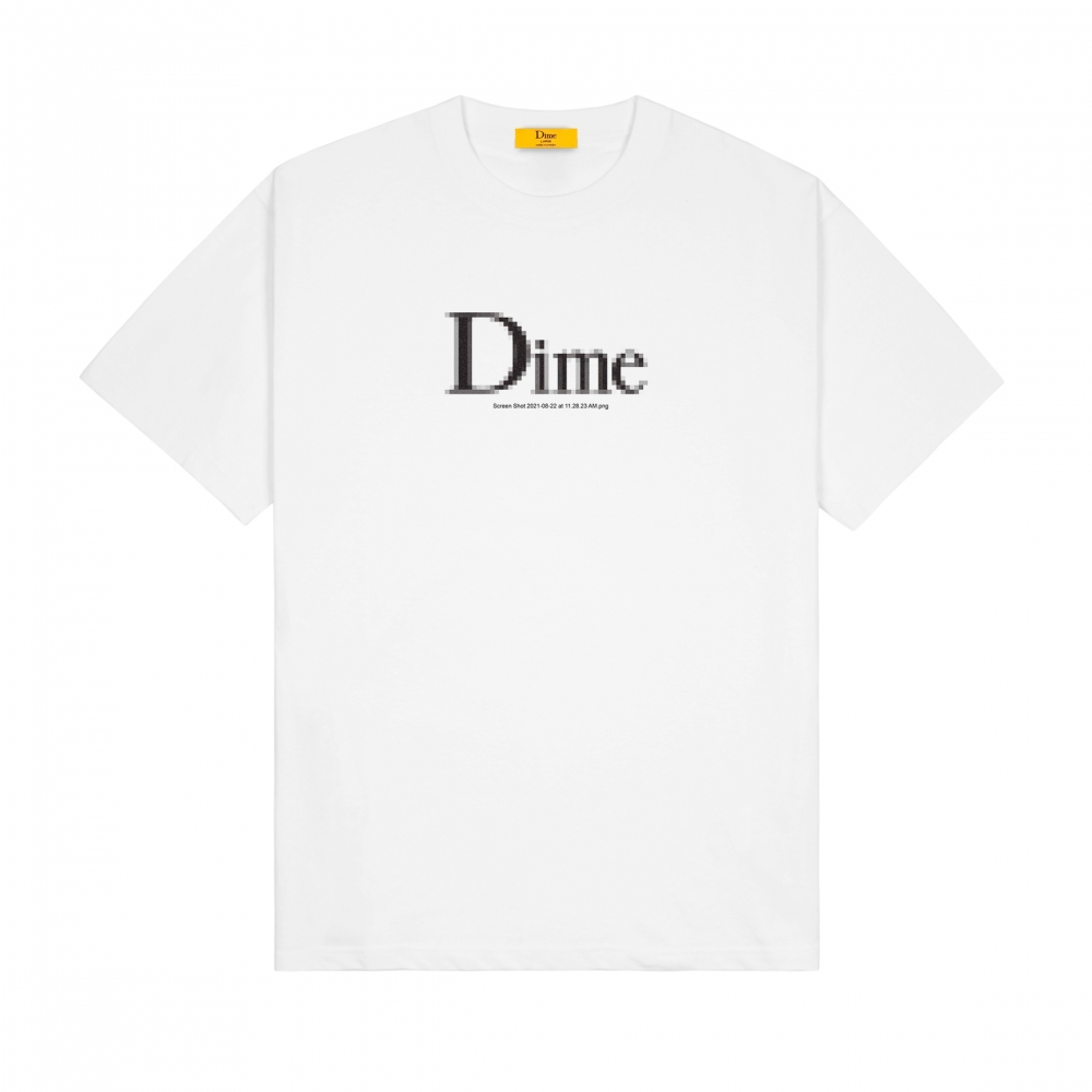 Dime Classic Screenshot T-Shirt (White)