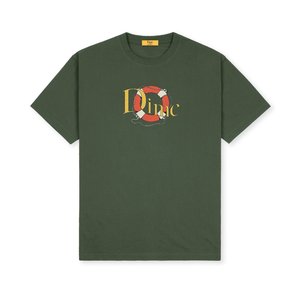 Dime Classic SOS T-Shirt (Dark Forest)