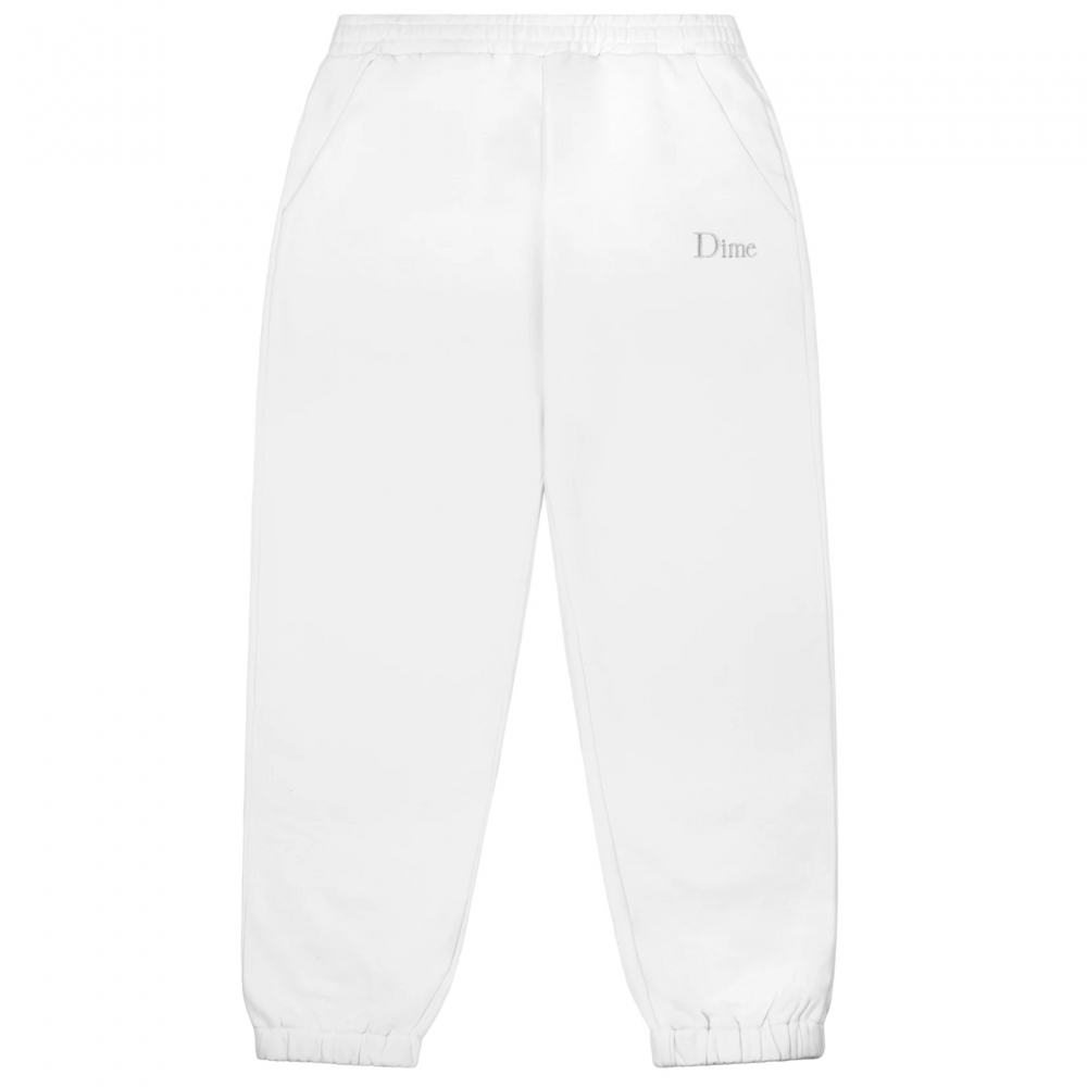 Dime Classic Sweatpants (White)