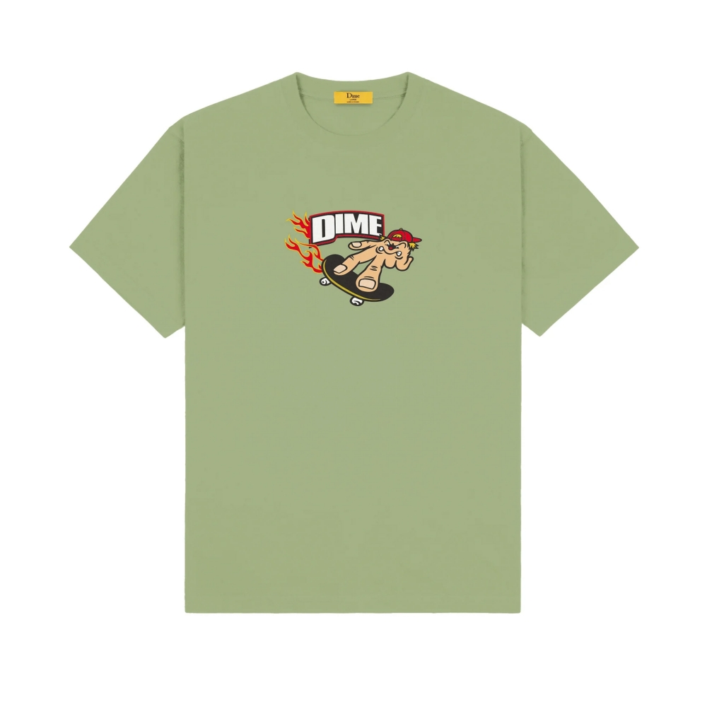 Dime Decker T-Shirt (Moss)