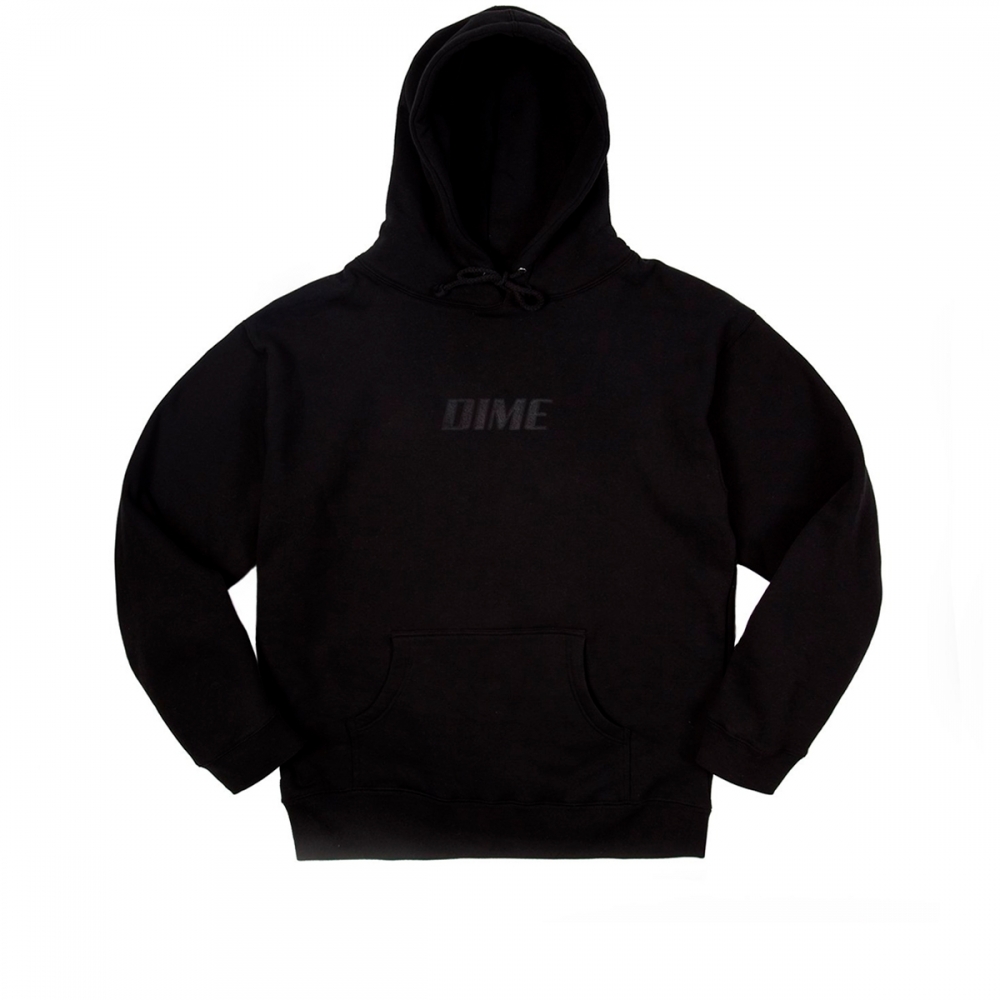 Dime Fast Pullover Hooded Sweatshirt (Black)