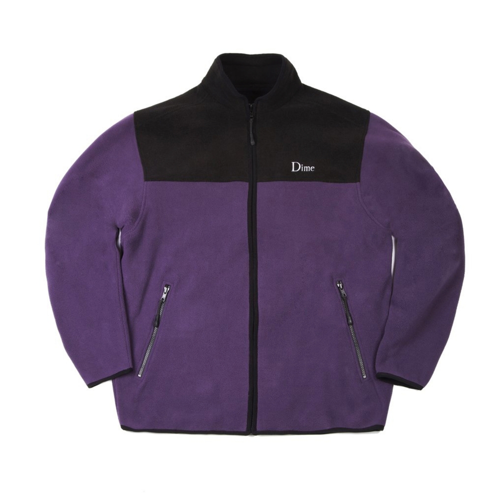 Dime Fleece Jacket (Purple)