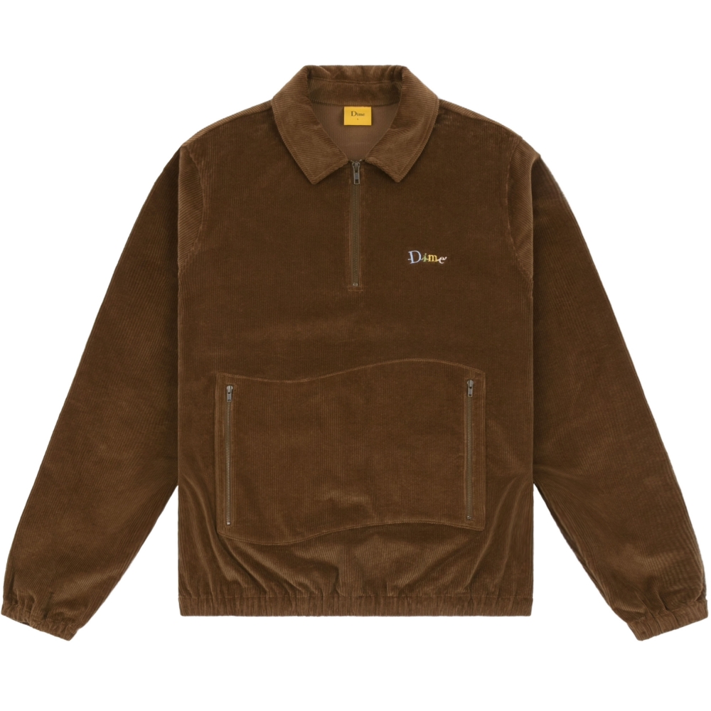 Dime Friends Corduroy Pullover (Light Brown)