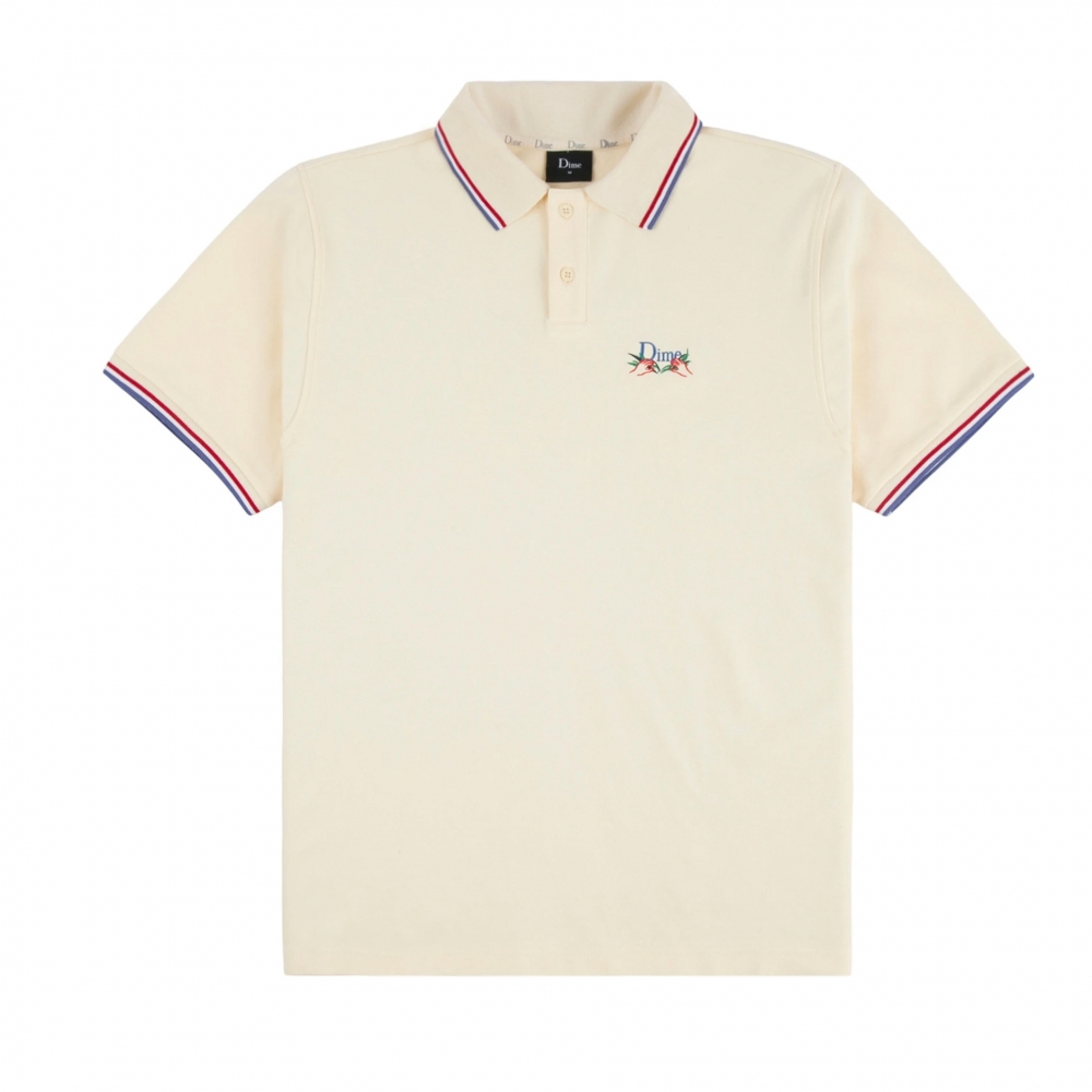 Dime Grass Polo Shirt (Cream)