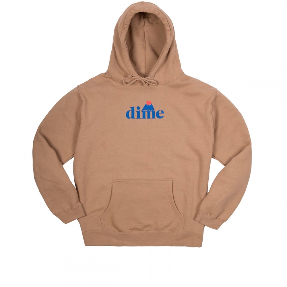 Dime Hiker Pullover Hooded Sweatshirt (Sand)