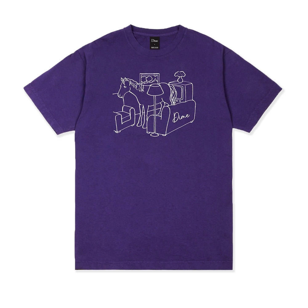 Dime Horse T-Shirt (Purple)