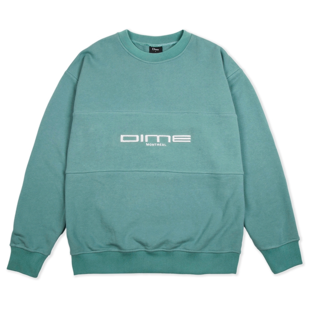 Dime Montreal French Terry Crew Neck Sweatshirt (Teal)