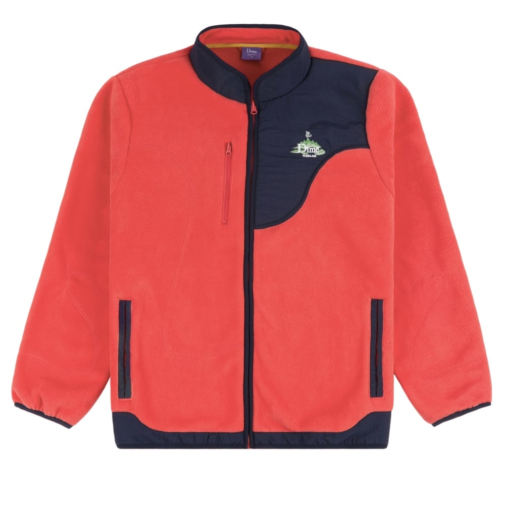 Dime Plein-Air Polar Fleece Jacket (Coral)
