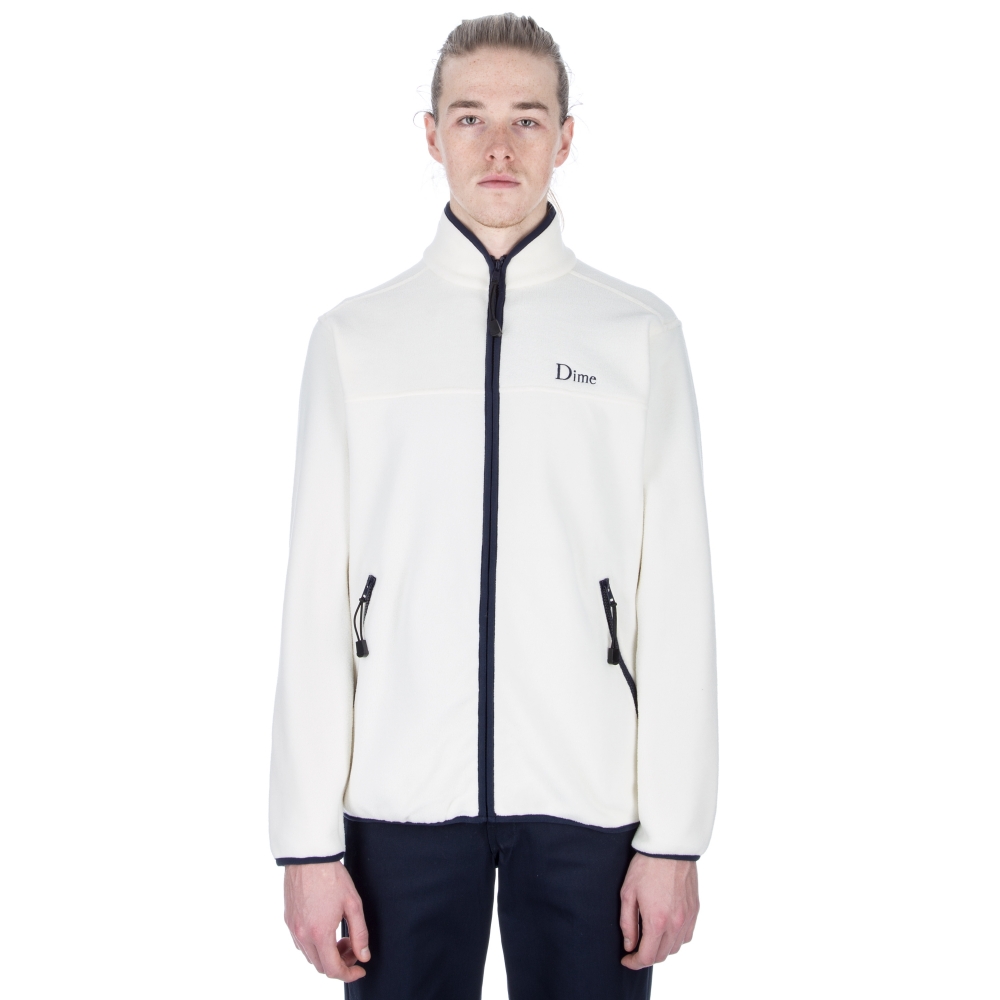 Dime Polar Fleece Jacket (Cream/Navy)