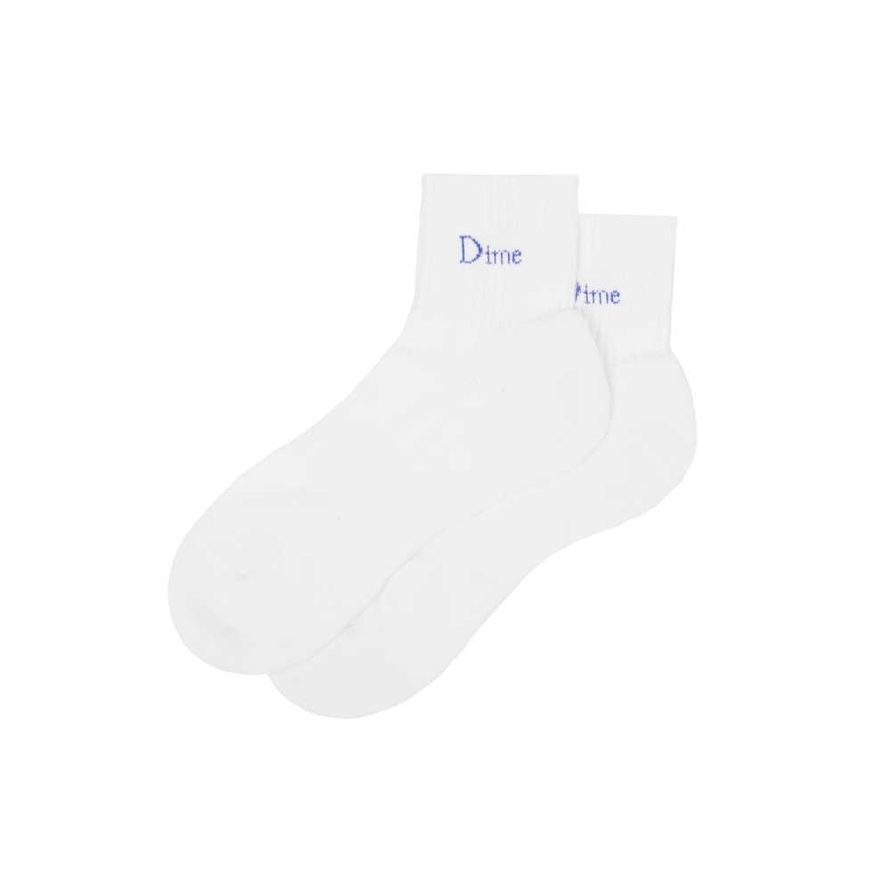 Dime Premium Socks (White)