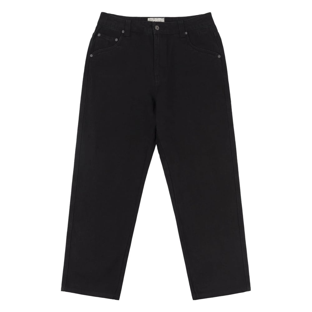 Dime Relaxed Denim Pants (Black)