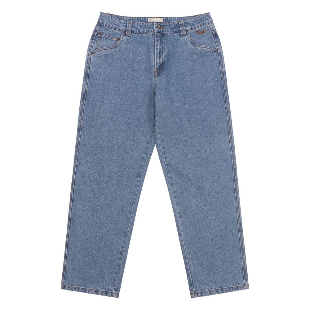 Dime Relaxed Denim Pants (Blue washed)