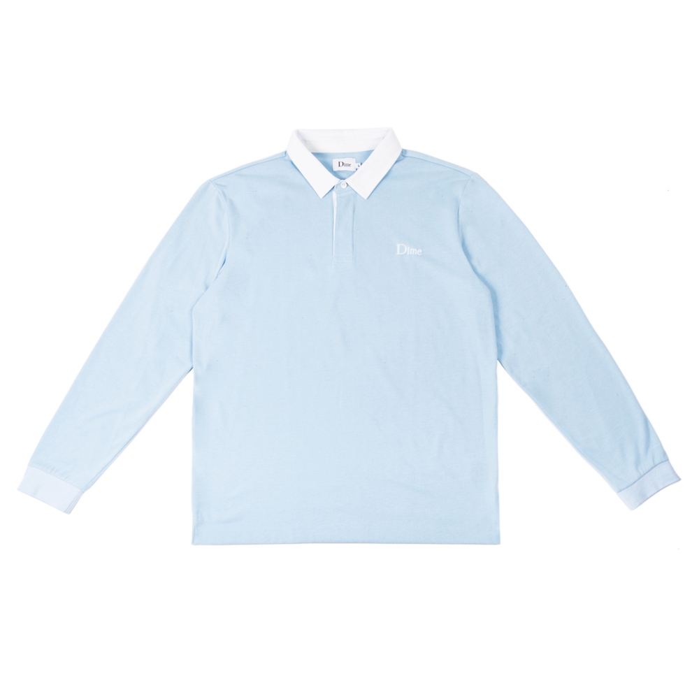Dime Rugby Shirt (Baby Blue)