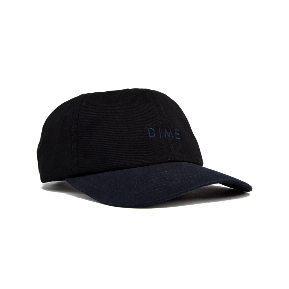 Dime Short Brim Cap (Black/Navy)