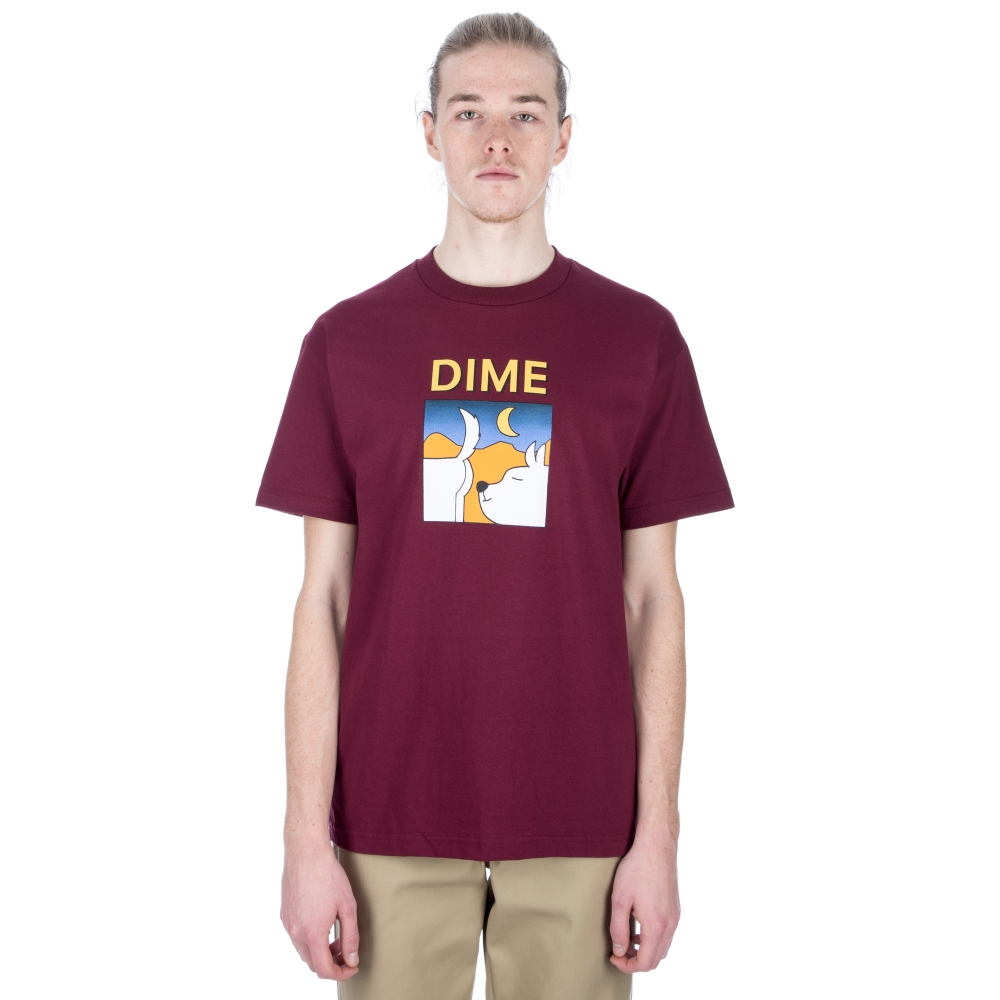 Dime Soulmate T-Shirt (Burgundy)