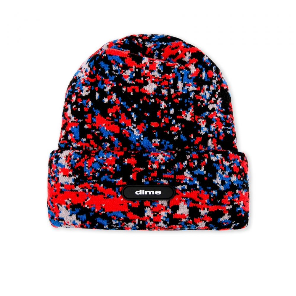 Dime Speckle Beanie (Red)