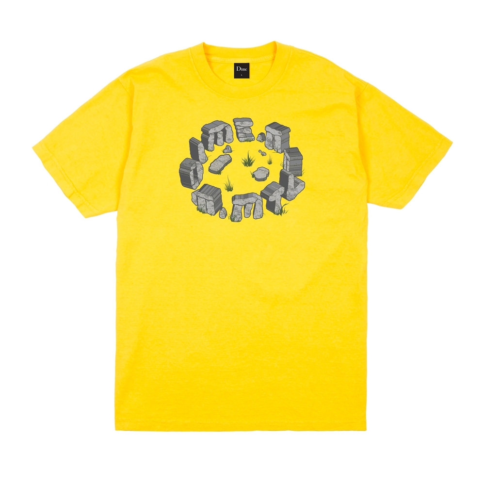 Dime Stone T-Shirt (Yellow)