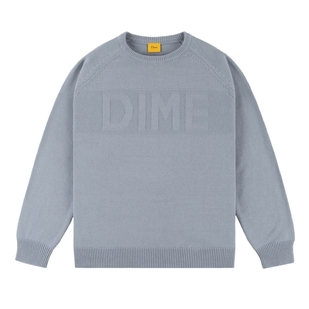 Dime Tonal Light Knit Sweater (Cloud Blue)