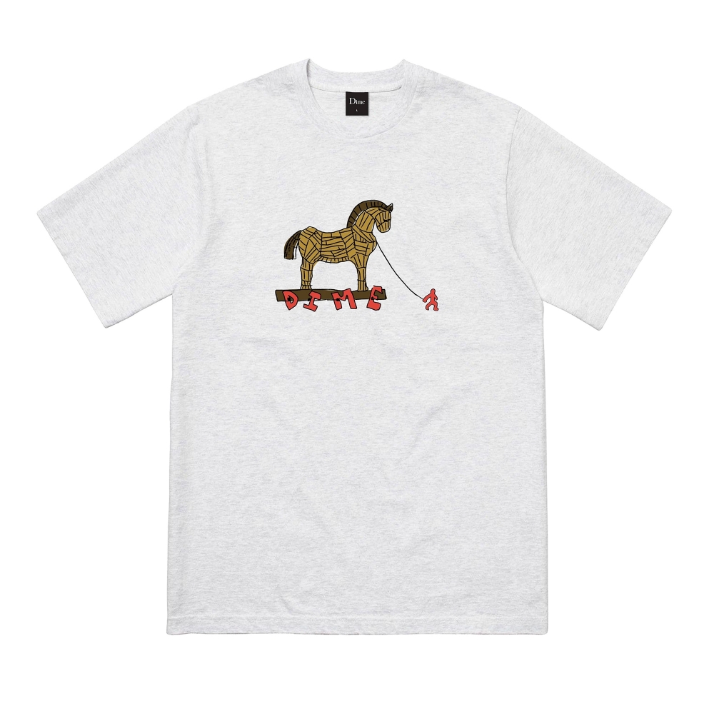 Dime Trojan T-Shirt (Ash)