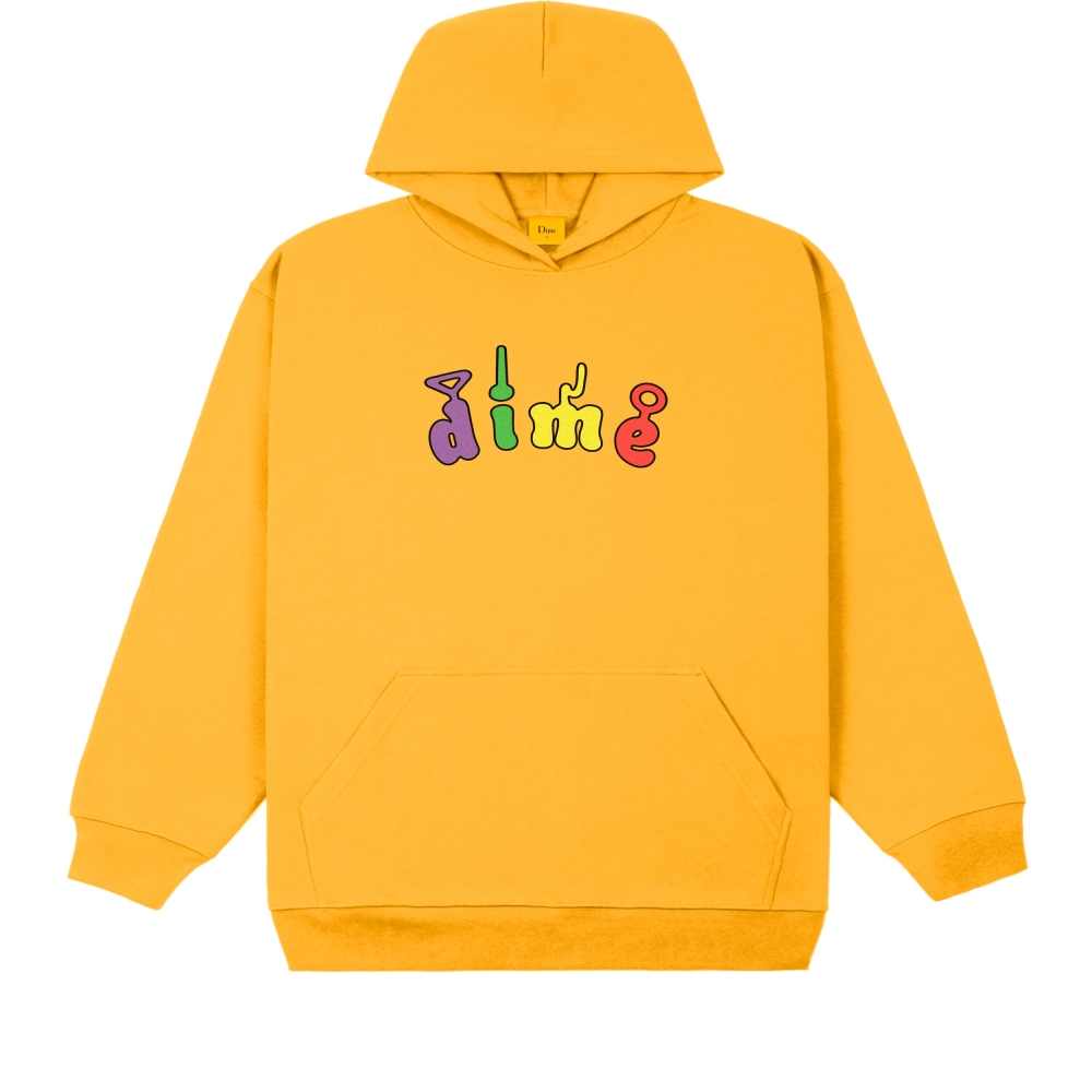 Dime Tubs Pullover Hooded Sweatshirt (Dark Yellow)