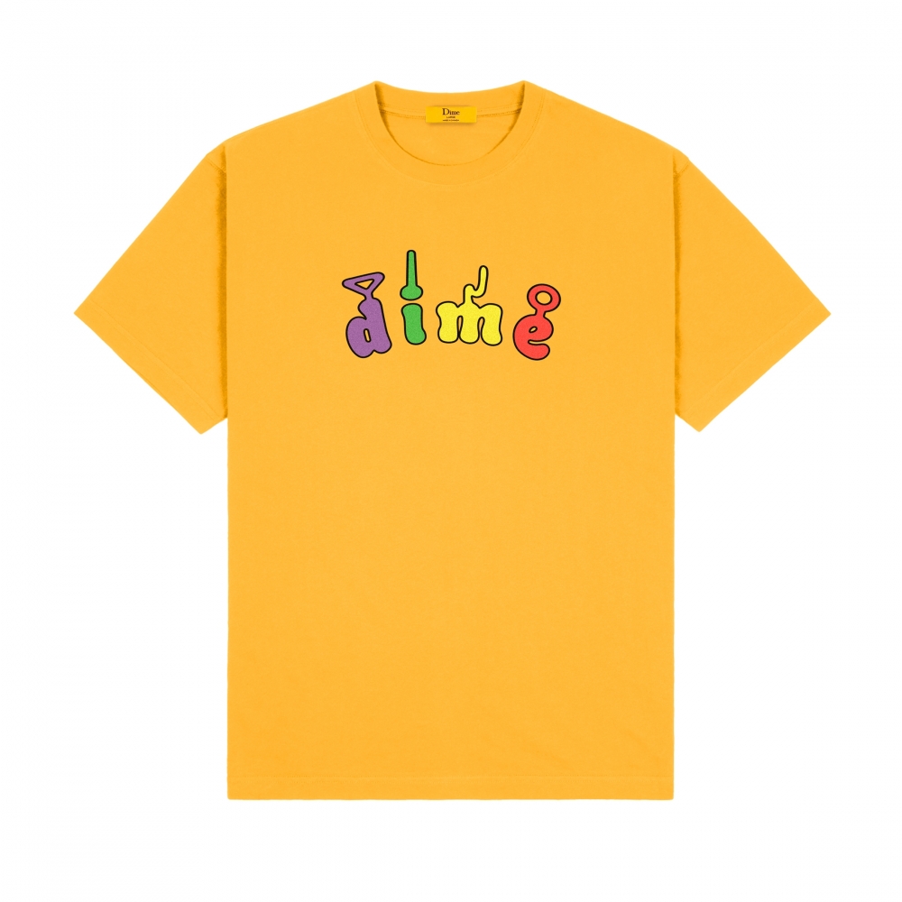Dime Tubs T-Shirt (Dark Yellow)