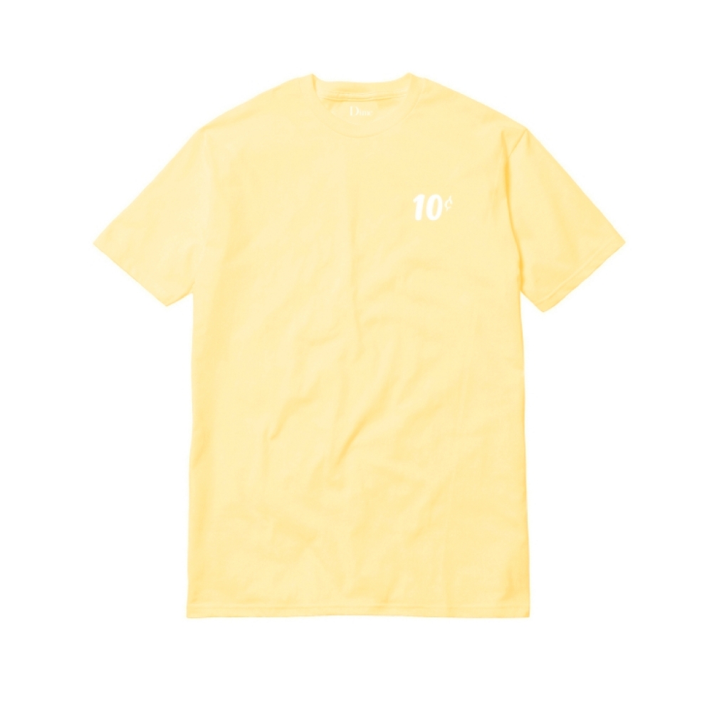 Dime x Quartersnacks T-Shirt (Yellow)