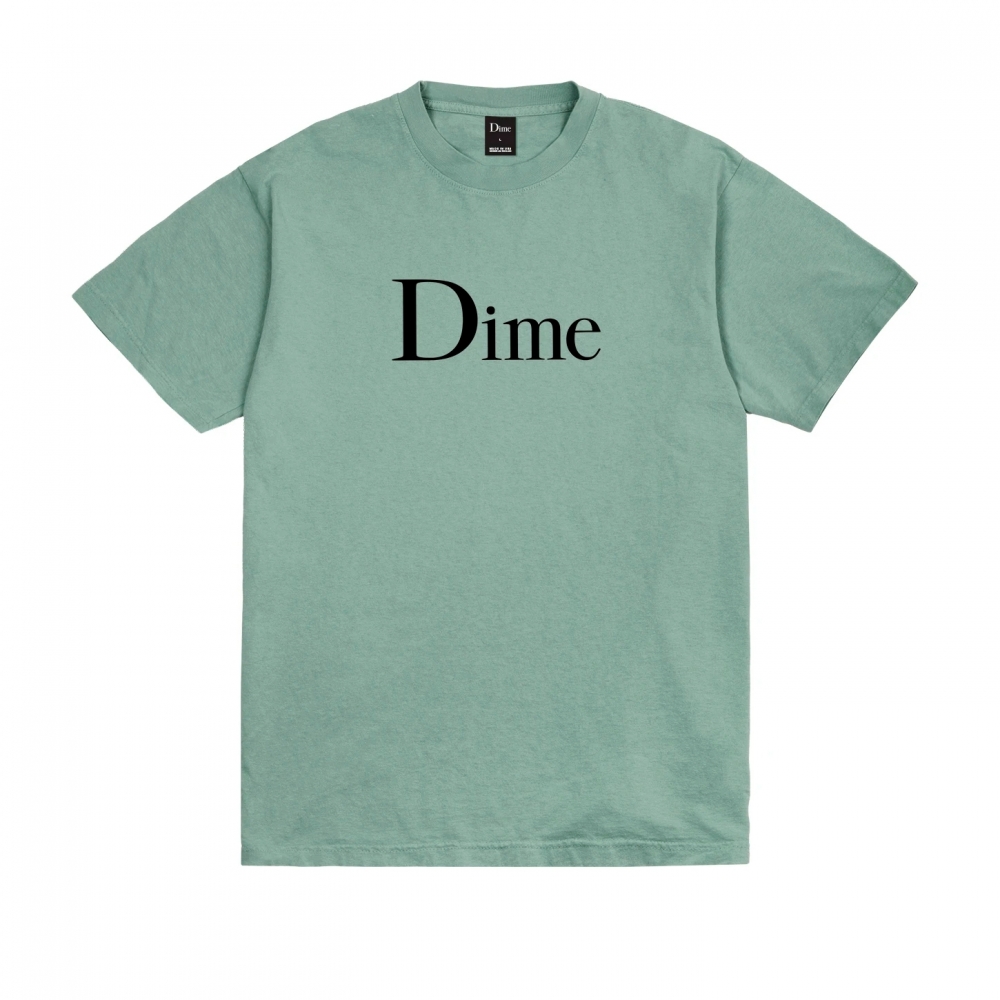 Dime Classic Logo T-Shirt (Atlantic Green)