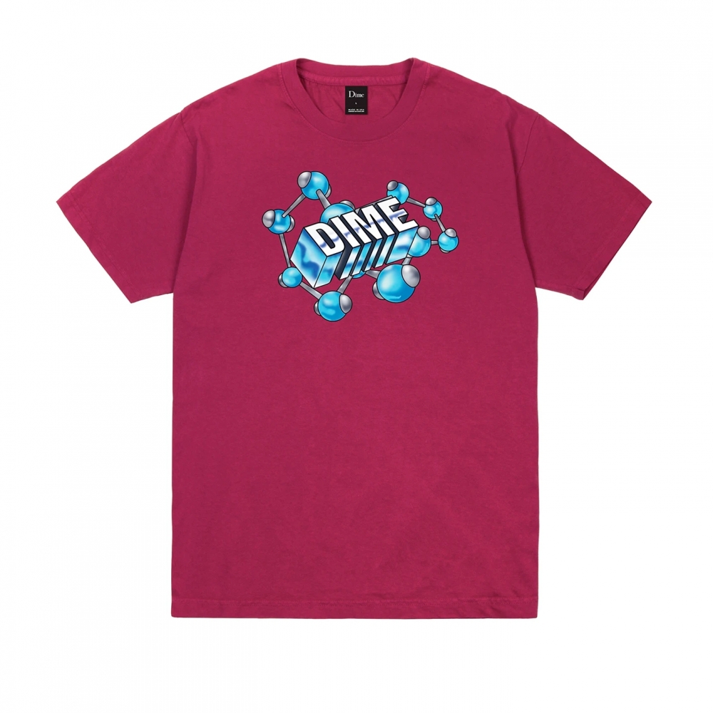Dime Molecule T-Shirt (Ruby)