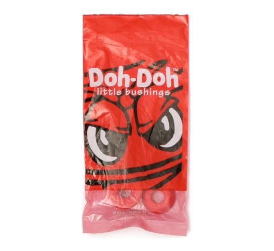 Doh-Doh Skateboard Bushings - 95A Medium Hard (Red)