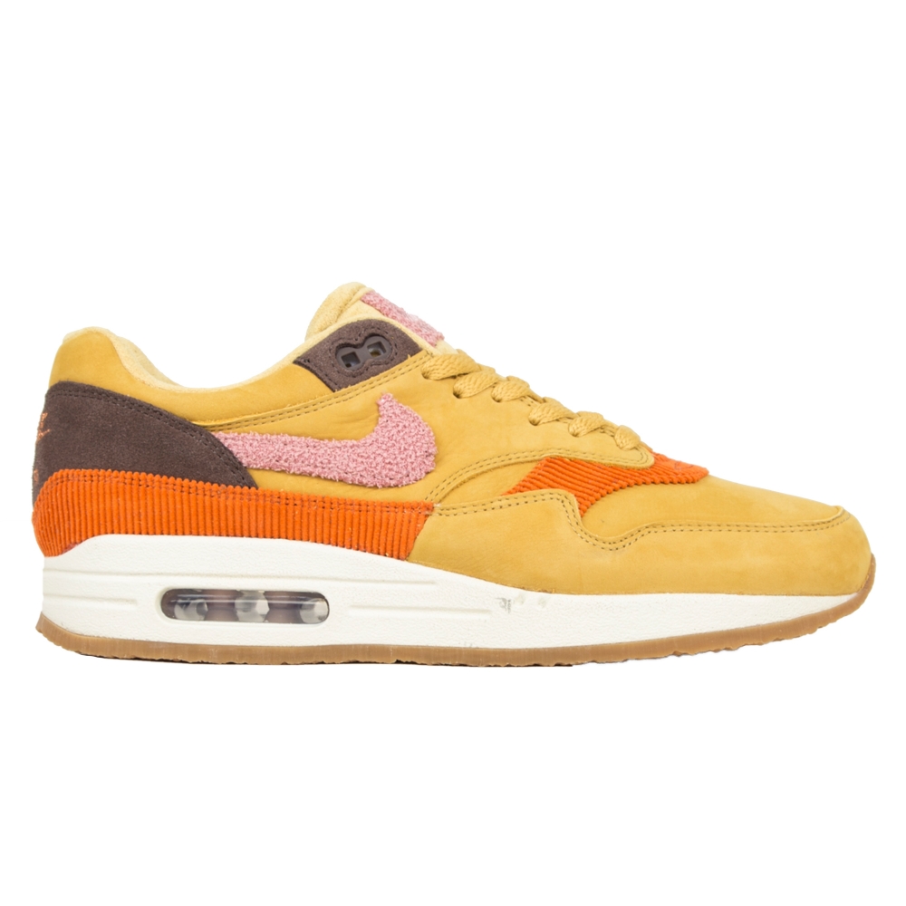 Nike Air Max 1 'Crepe Sole' (Wheat Gold/Rust Pink-Baroque Brown)