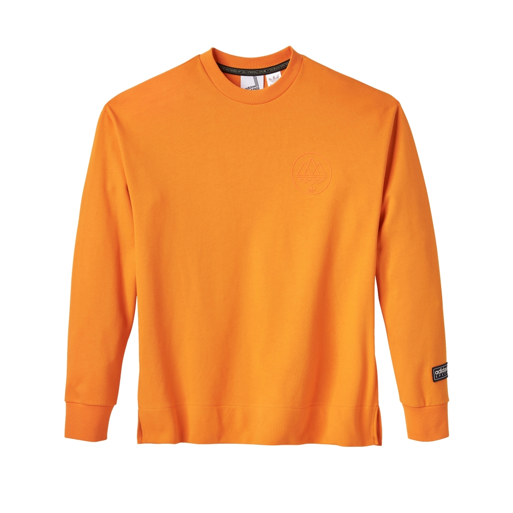 adidas Originals x SPEZIAL Sunnyhurst Crew Neck Sweatshirt (Bright Orange)