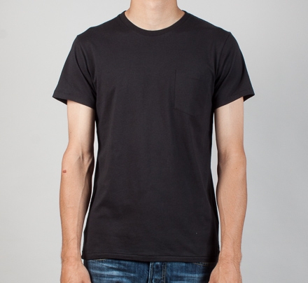 Edwin Pocket T-Shirt (Washed Black)