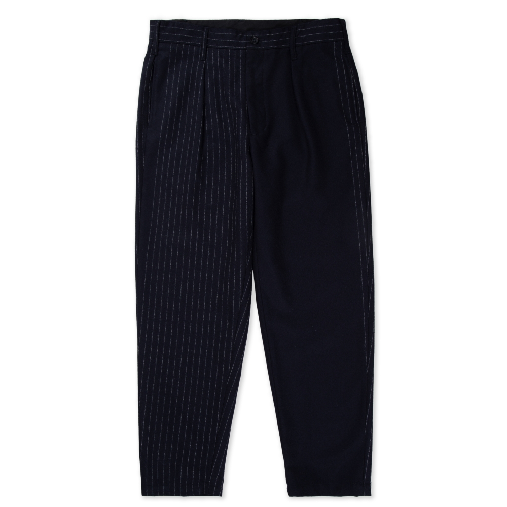 Engineered Garments Carlyle Pant (Dark Navy Wool Chalk Stripe)