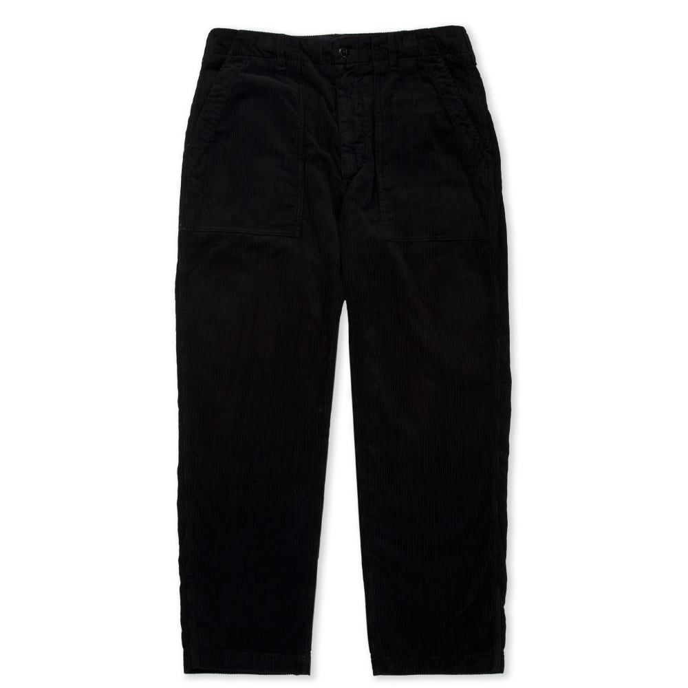 Engineered Garments Fatigue Pant (Black Cotton 8W Corduroy)