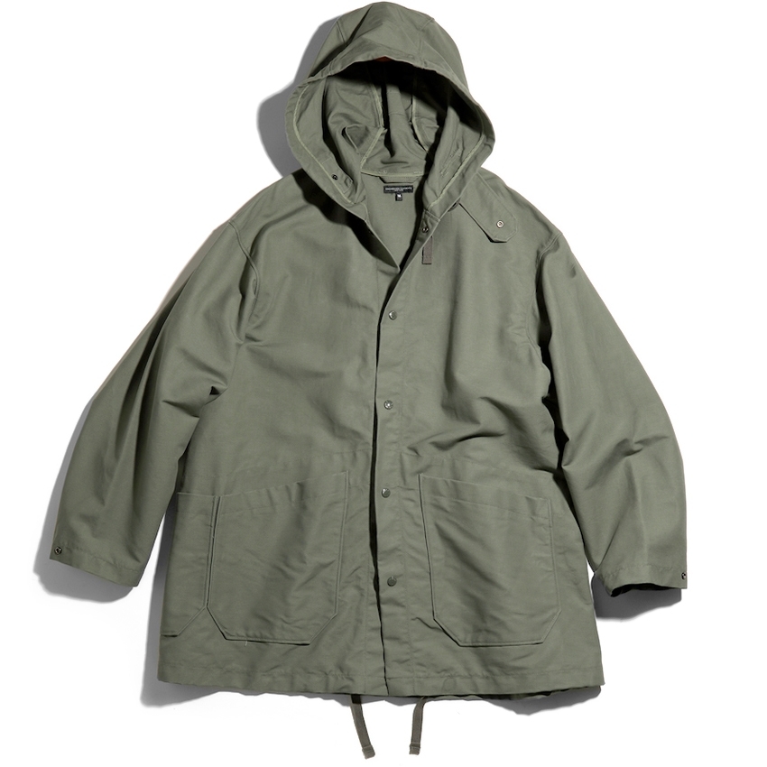 Engineered Garments Madison Parka (Olive Cotton Double Cloth)