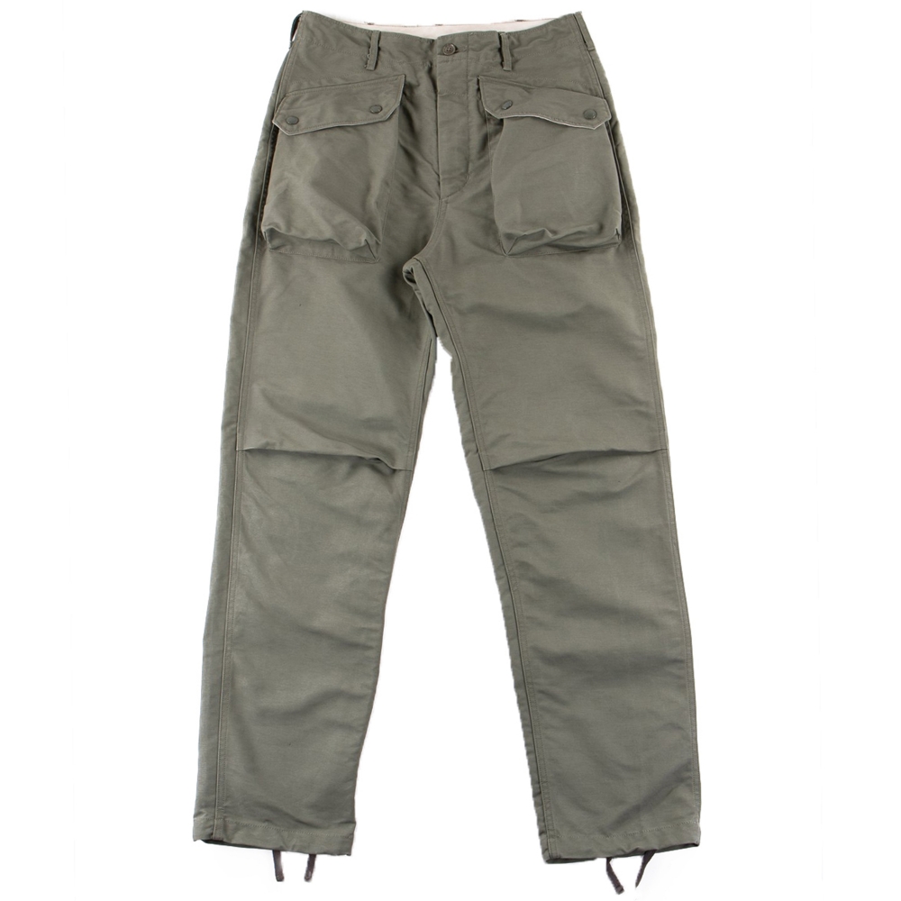 Engineered Garments Norwegian Pant (Olive Cotton Double Cloth)
