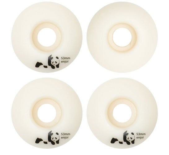 Enjoi Skateboard Wheels - 53mm Whitey Panda