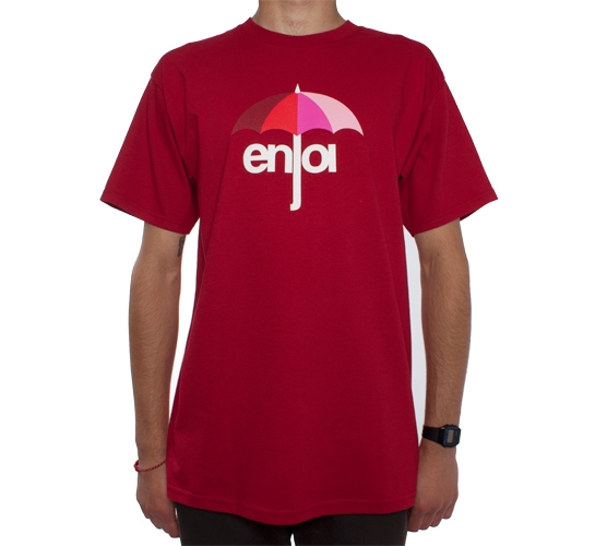 Enjoi Umbrella T-Shirt (Scarlet)