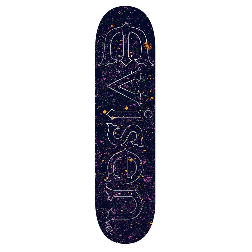 Evisen Skateboards Drip Logo Skateboard Deck 8.5"