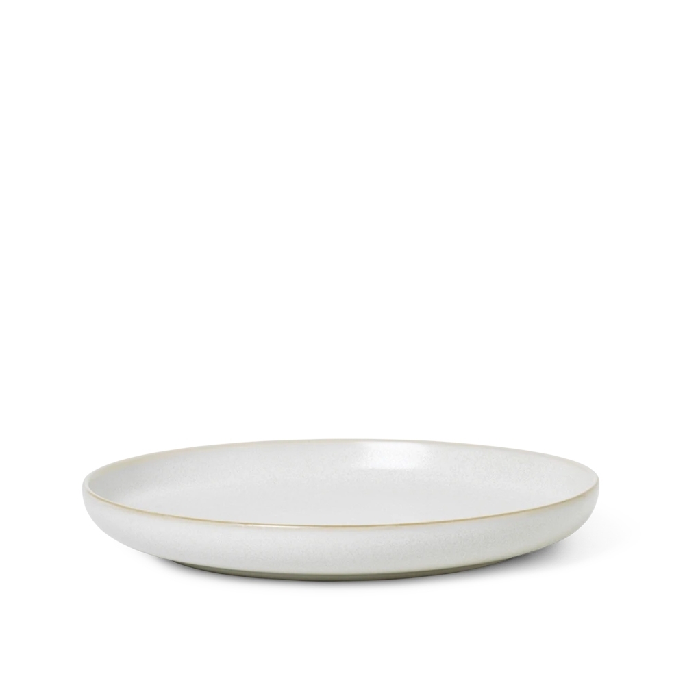 ferm LIVING Sekki Plate Large (Cream)