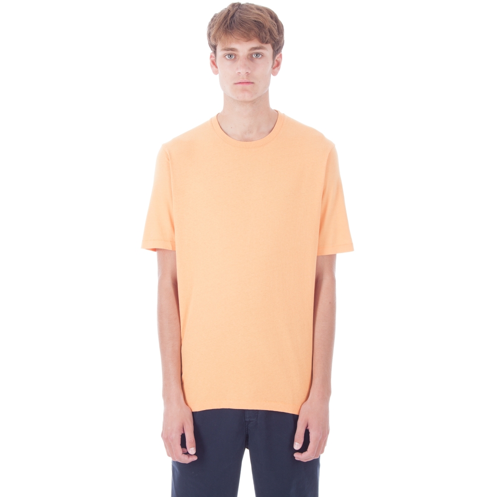 Folk Contrast Sleeve T-Shirt (Bitter Orange)
