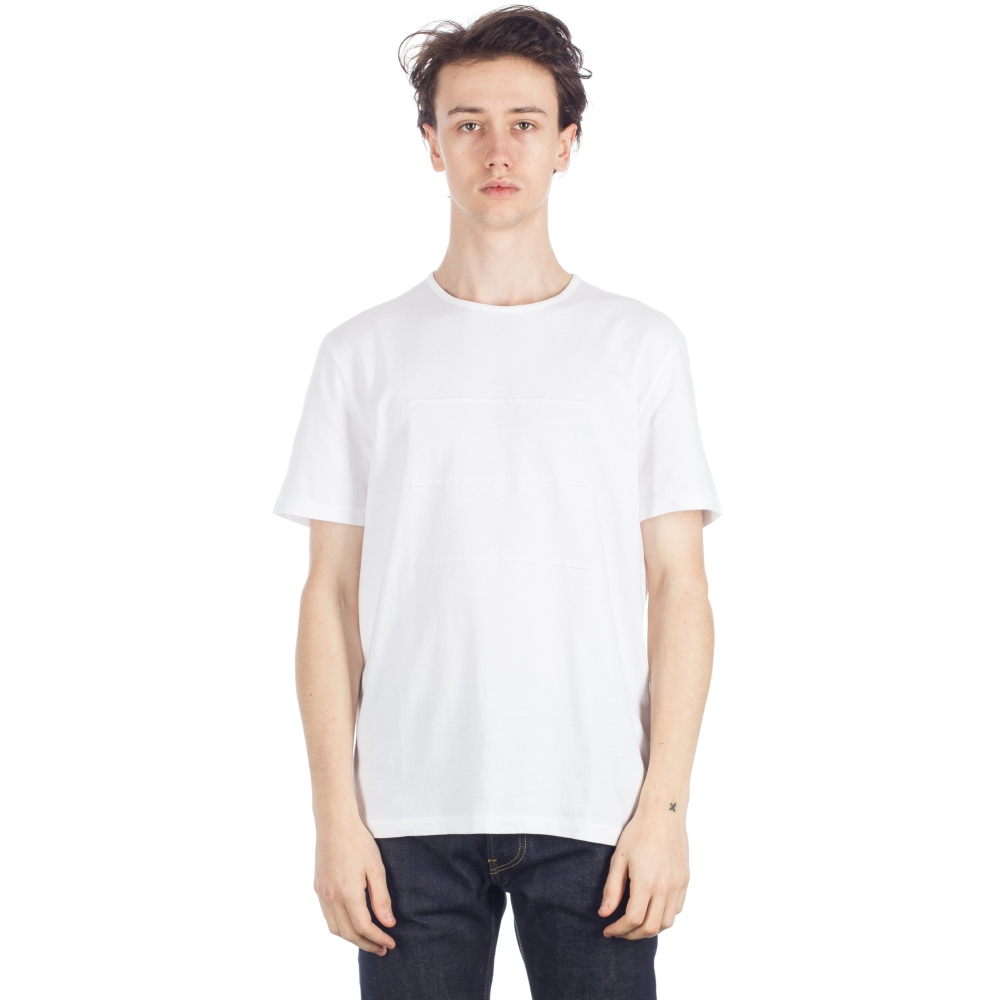 Folk Deboss T-Shirt (White)