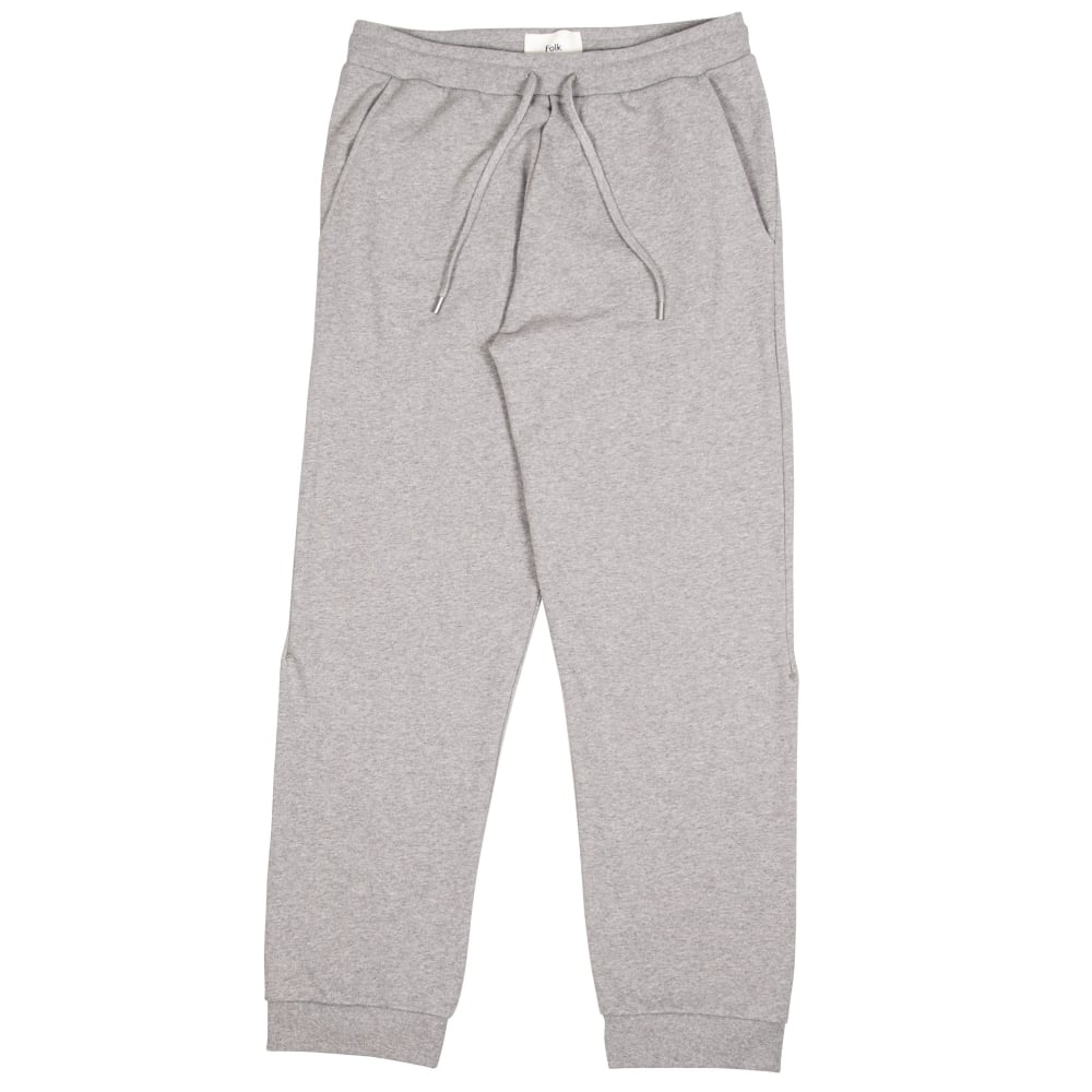 Folk Rivet Sweatpant (Grey Melange)