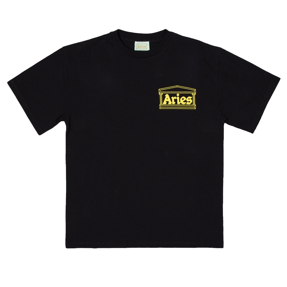Aries Logo T-Shirt (Black/Yellow)