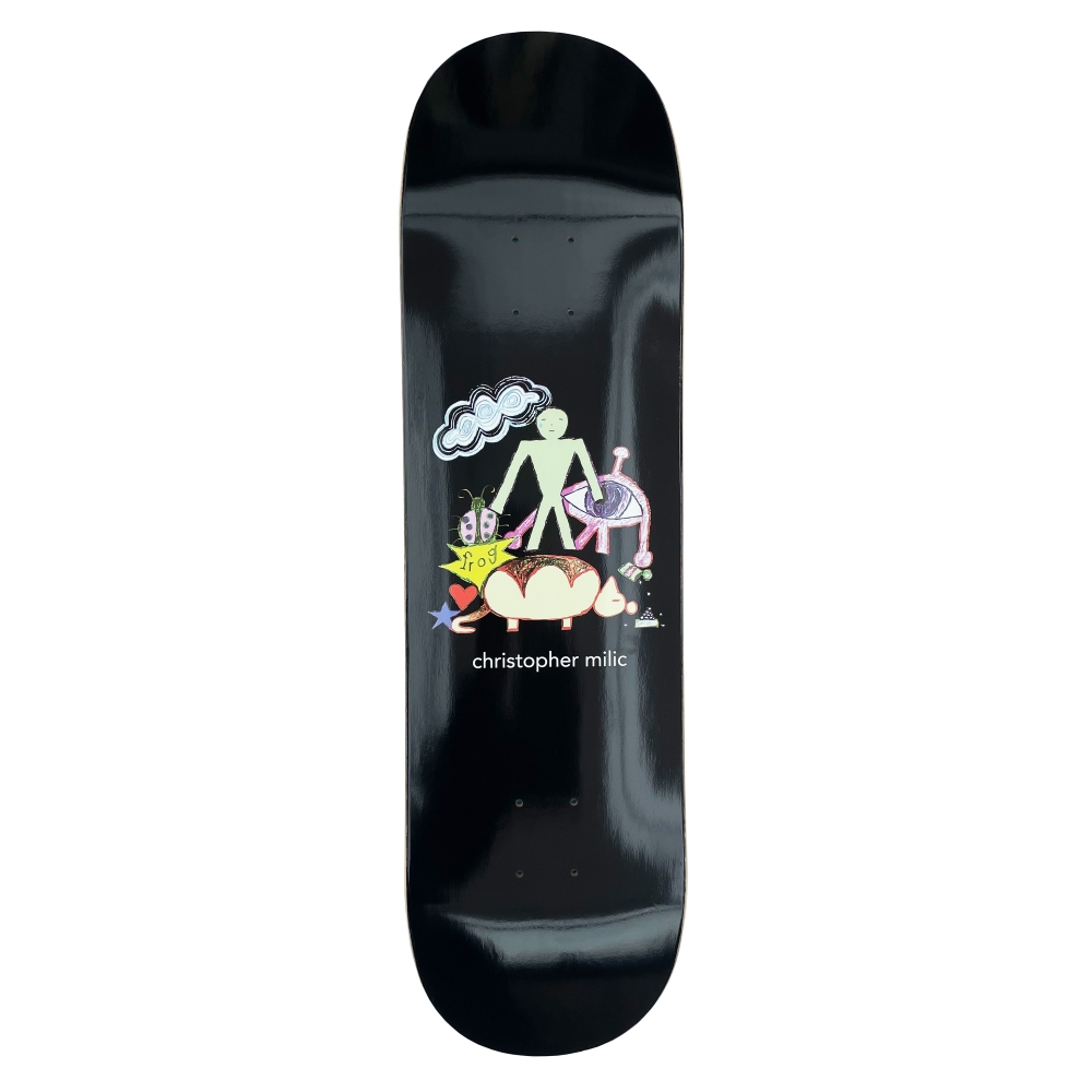 Frog Skateboards Chris Milic Skateboard Deck 8.5