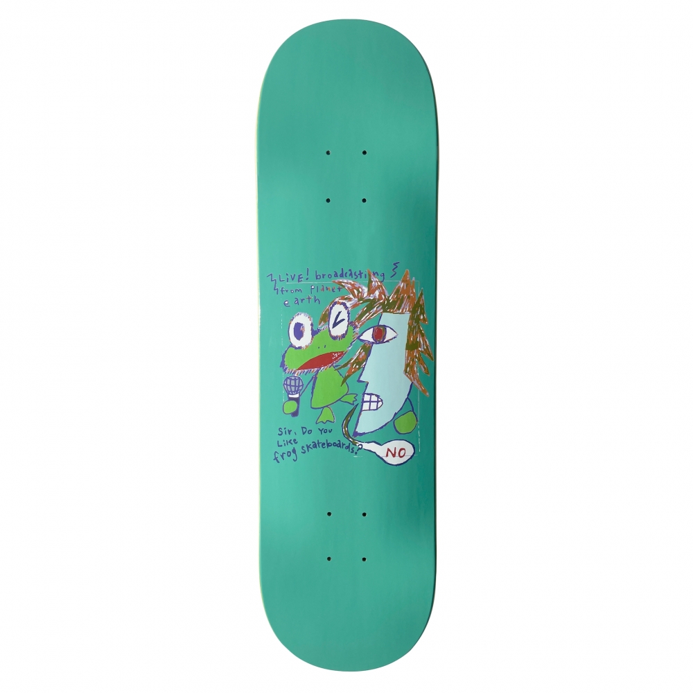 Frog Skateboards Do You Like Frog Skateboard Deck 8.125" (Green)