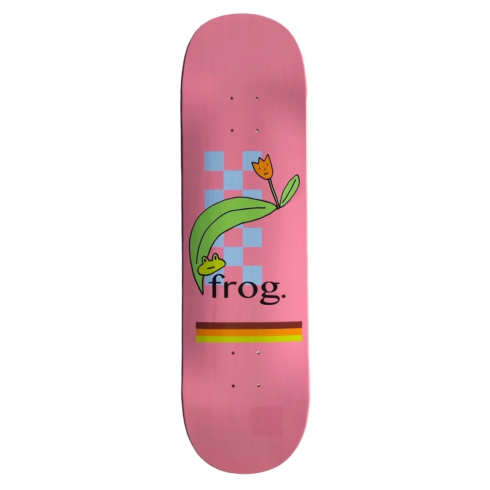 Frog Skateboards Flower Skateboard Deck 8.38"