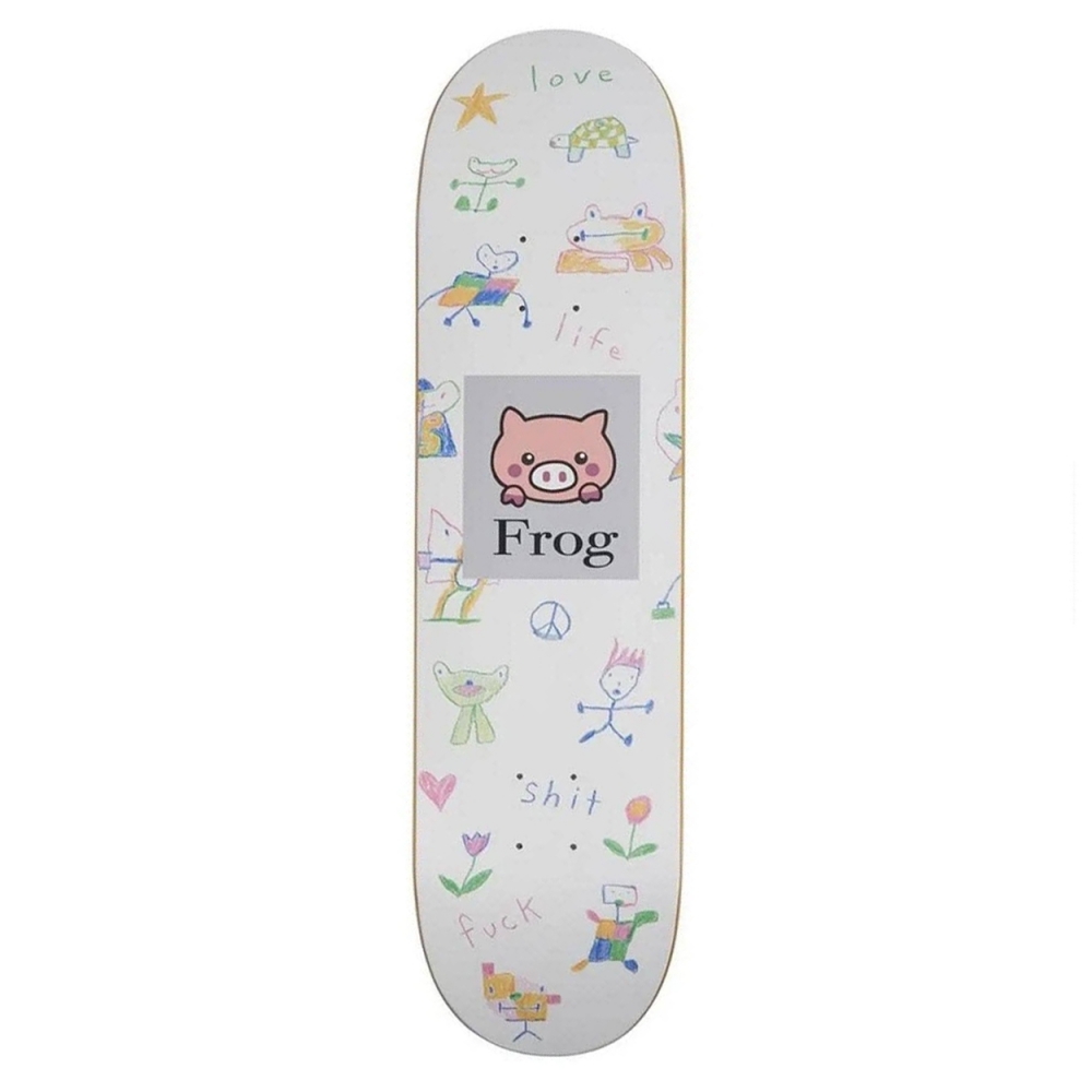 Frog Skateboards Love Life Skateboard Deck 8.25"